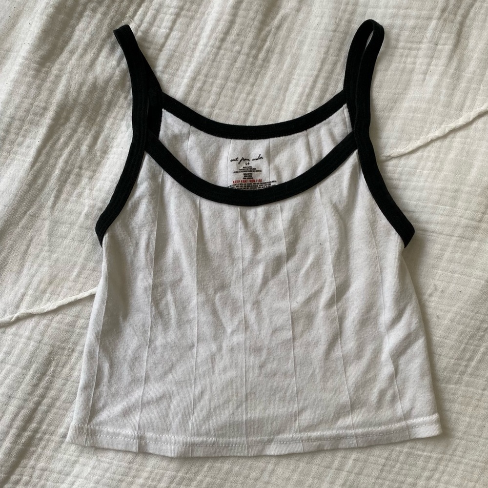 Baby Tank w/ Black Detail